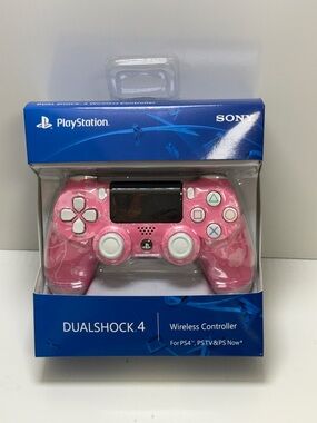 Sony DualShock 4 Wireless Controller - Pink & White
